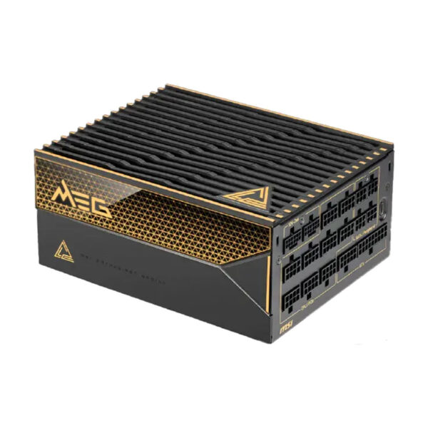 Fuente de Poder MSI MEG Ai1600T PCIe 5 1600W 80 Plus Titanium