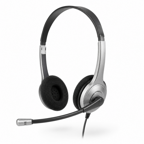 Audífonos Logitech H111 3.5 mm con Micrófono Silver