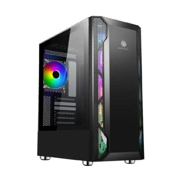 Case PC Antryx RX 430U Negro con Fuente 600W y 2 Ventiladores